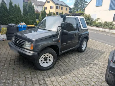 Brugt Suzuki Vitara 80 HK (58 kW) 1990 Sort Cabriolet