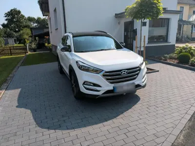 Używany Hyundai Tucson Passion 177 KM (130 kW) 2018 Biały SUV