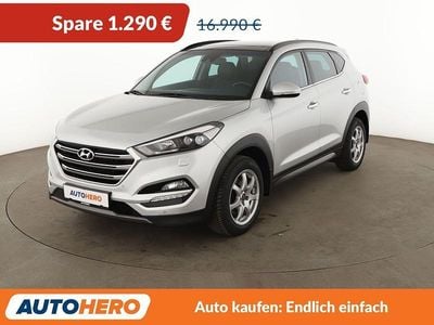Gebraucht Hyundai Tucson Advantage 177 PS (130 kW) 2017 Grau SUV