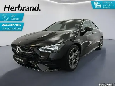 Gebraucht Mercedes CLA200 AMG 150 PS (110 kW) 2025 Unilack nachtschwarz Coupé