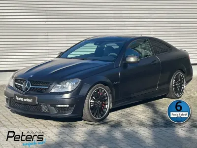 Gebraucht Mercedes C63 AMG AMG Edition 1 457 PS (336 kW) 2011 Designo magno nachtschwarz mat Coupé