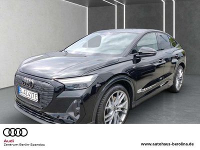 Gebraucht Audi Q4 Sportback e-tron S-Line 150 kW (204 PS) 2025 Mythosschwarz metallic SUV