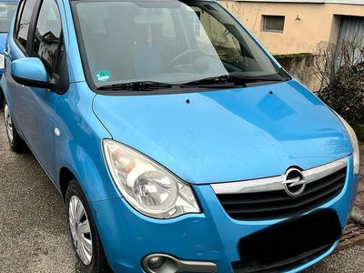 Gebraucht Opel Agila 82 PS (60 kW) 2009 Blau Kleinwagen