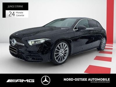 Unilack nachtschwarz Gebraucht 2022 Mercedes A220 AMG Limousine | 29.990 € (Guter Preis)