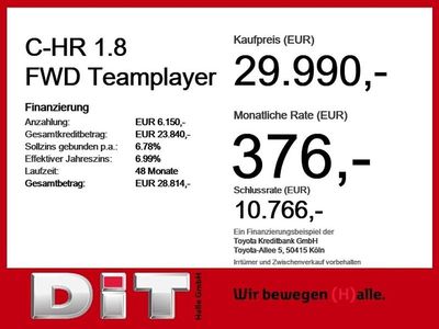 Nuova Toyota C-HR 140 CV (102 kW) 2025 Bianco SUV