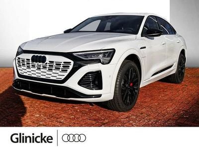 Gebraucht Audi Q8 e-tron S-Line 300 kW (408 PS) 2024 Gletscherweiß metallic SUV