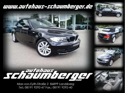 Gebraucht BMW 118 Cabriolet Performance 143 PS (105 kW) 2008 Saphirschwarz Cabrio