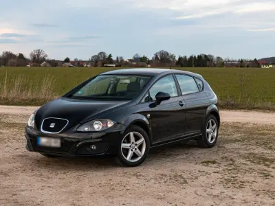 Gebraucht Seat Leon Style 125 PS (91 kW) 2011 Schwarz Kleinwagen