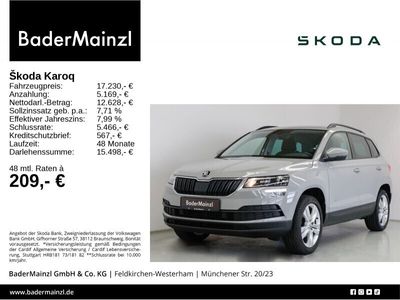 gebraucht Skoda Karoq 1.0 TSI Style AHK Stdhz SHZ Kamera