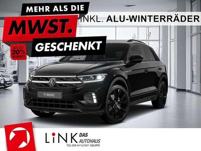 Neu VW T-Roc R-line 150 PS (110 kW) 2025 Deep black perleffekt SUV