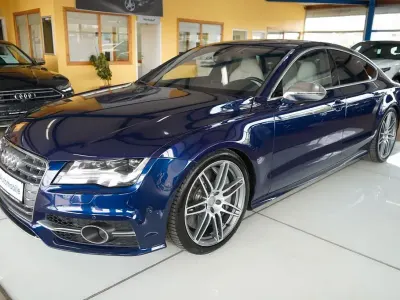 Gebraucht Audi S7 Sportback Sport 420 PS (308 kW) 2015 Blau Kleinwagen