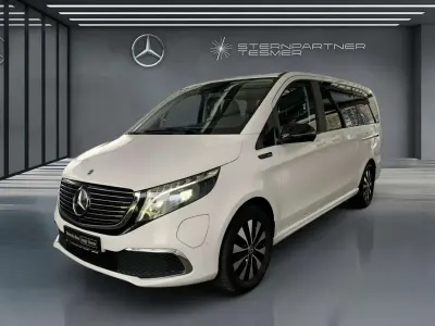 Gebraucht Mercedes EQV300 150 kW (204 PS) 2021 Weiß Van / Kleinbus