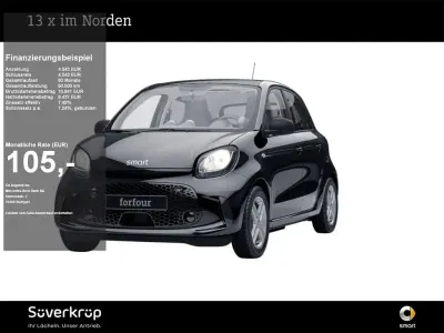 Gebraucht Smart ForFour Electric Drive 60 kW (82 PS) 2021 Schwarz Limousine