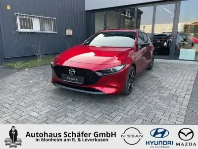 Brugt Mazda 3 Homura-Line 140 HK (102 kW) 2025 Rød Sedan