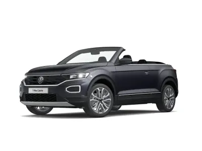 Gebraucht VW T-Roc Cabriolet Style 150 PS (110 kW) 2022 Rauchgrau (grau) Cabrio