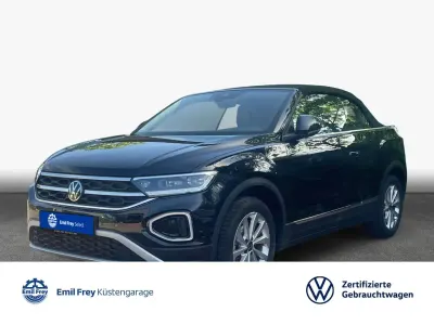 Gebraucht VW T-Roc Cabriolet Style 116 PS (85 kW) 2025 Schwarz Cabrio