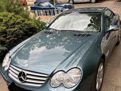 gebraucht Mercedes SL500 Cabrio-Topasblau 89500 km / 2.Hd