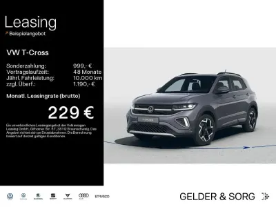 Neu VW T-Cross R-line 116 PS (85 kW) 2026 Grau SUV