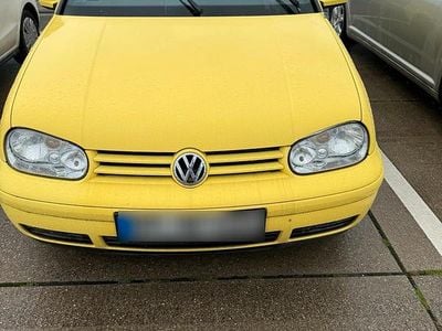 Gebraucht VW Golf Cabriolet Conceptline 116 PS (85 kW) 1999 Gelb Cabrio
