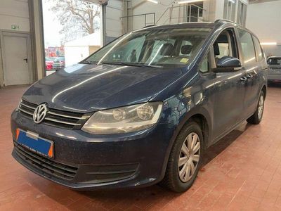 Gebraucht VW Sharan Trendline 150 PS (110 kW) 2011 Blau Van / Kleinbus