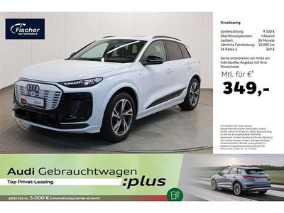 Gebraucht Audi Q6 e-tron S-Line 185 kW (252 PS) 2025 Weiß SUV