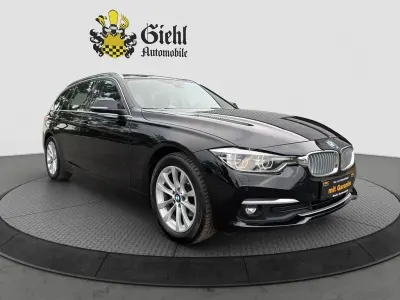 Gebraucht BMW 320 Luxury Line 190 PS (139 kW) 2018 Schwarz Kombi