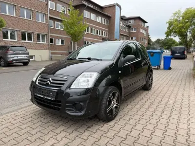 Gebraucht Citroën C2 Tonic 60 PS (44 kW) 2009 Schwarz Kleinwagen