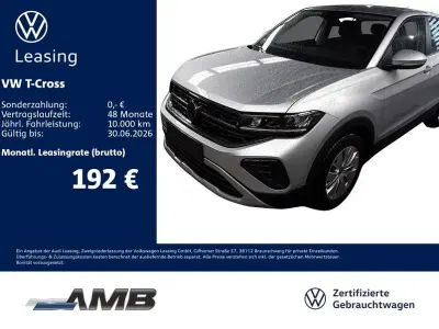 Używany VW T-Cross 95 KM (69 kW) 2025 Srebrny SUV
