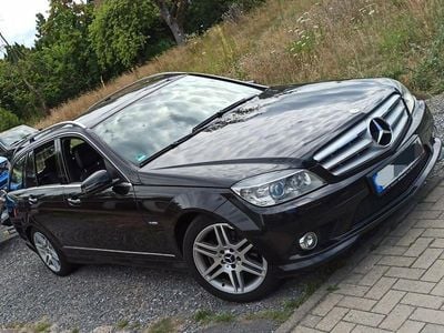 Schwarz Gebraucht 2011 Mercedes C250 AMG line Kombi | 5.500 € (Superpreis)