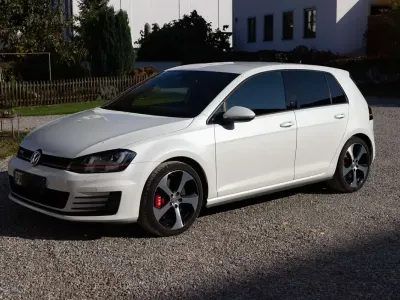 Gebraucht VW Golf VII GTI 230 PS (169 kW) 2014 Weiß Kleinwagen