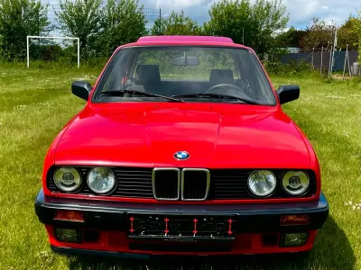 Gebraucht BMW 316 99 PS (72 kW) 1990 Rot Limousine