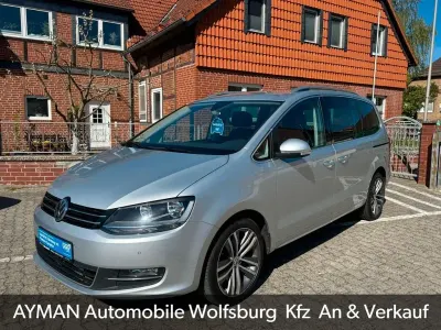 Brugt VW Sharan Highline 177 HK (130 kW) 2019 Sølv MPV