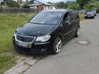 Gebraucht VW Touran 170 PS (125 kW) 2007 Schwarz Van / Kleinbus