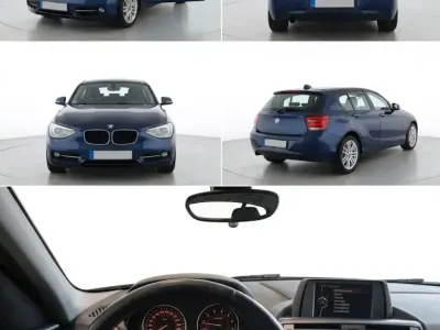 Gebraucht BMW 116 Sport Line 136 PS (100 kW) 2012 Blau Kleinwagen