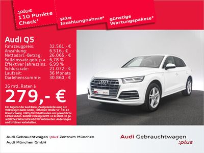 gebraucht Audi Q5 Q5 Sport40 TDI qu. S tronic 2x S line/Navi/PDC+/AHK