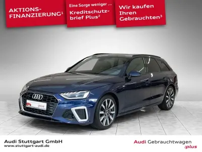 Gebraucht Audi A4 S-Line 204 PS (150 kW) 2023 Navarrablau metallic Kombi