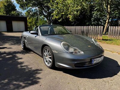 Gebraucht Porsche Boxster 228 PS (167 kW) 2002 Grau Cabrio