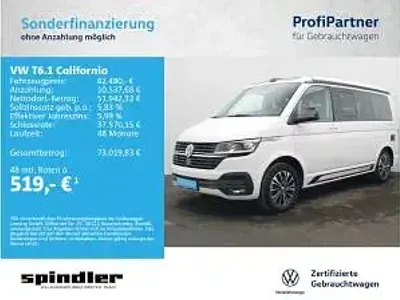 Gebraucht VW California California 204 PS (150 kW) 2023 Weiß (candyweiß) Van