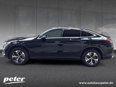 Gebraucht Mercedes GLC300e Advanced 313 PS (230 kW) 2024 Metalliclack obsidianschwarz Coupé