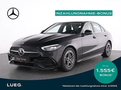 Schwarz Gebraucht 2025 Mercedes C200 AMG Limousine | 42.785 € (Etwas zu teuer)
