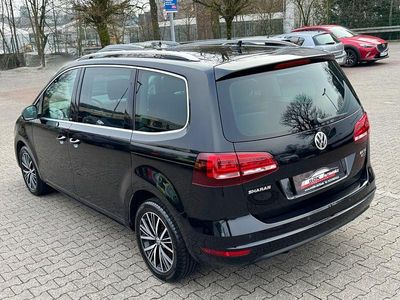 Usata VW Sharan Allstar 150 CV (110 kW) 2016 Nero Monovolume