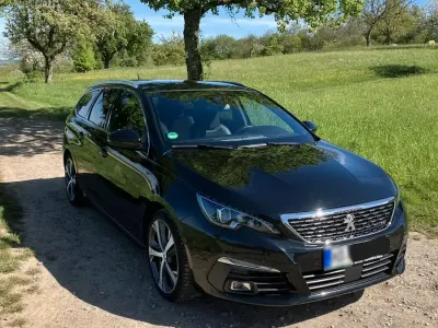 Occasion Peugeot 308 SW GT 131 PK (96 kW) 2021 Zwart Stationwagen