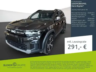Nouă Dacia Bigster Journey 140 CP (102 kW) 2025 Negru SUV