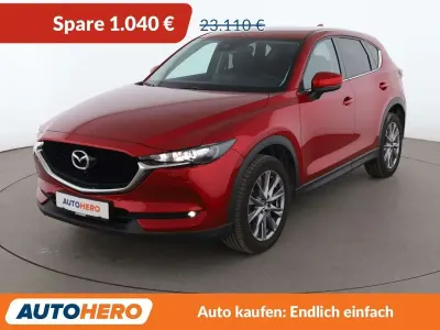 Gebraucht Mazda CX-5 Ad'Vantage 184 PS (135 kW) 2021 Soul red crystal SUV
