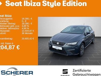 Gebraucht Seat Ibiza Style 116 PS (85 kW) 2024 Grau Kleinwagen
