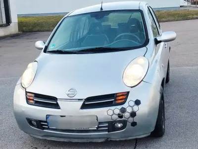 Gebraucht Nissan Micra Visia 80 PS (58 kW) 2003 Silber Kleinwagen