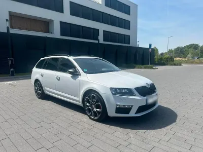 Occasion Skoda Octavia vRS 184 ch (135 kW) 2016 Blanc Break