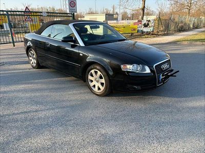 Gebraucht Audi A4 Cabriolet 163 PS (119 kW) 2008 Schwarz Cabrio