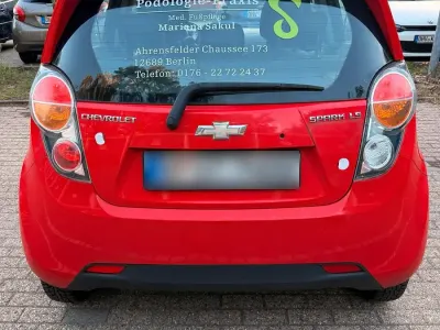 Gebraucht Chevrolet Spark LS 82 PS (60 kW) 2011 Rot Kleinwagen
