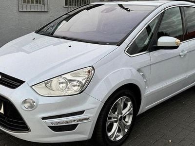 Gebraucht Ford S-MAX Titanium 163 PS (119 kW) 2012 Weiß Van / Kleinbus